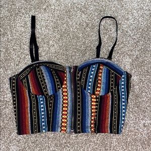 Festival crop top